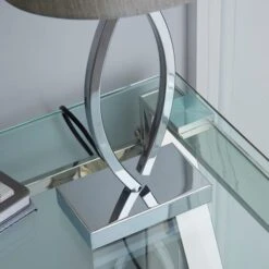 Como Chrome Table Lamp -Dunelm Cheap Lighting Store 1000011023 alt02