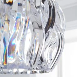 Wavy Jewel Easy Fit Pendant Shade -Dunelm Cheap Lighting Store 1000070620 alt02