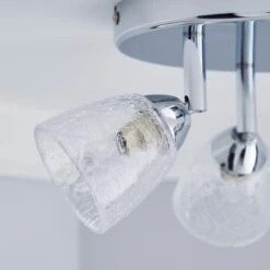 Balston 3 Light Glass Semi Flush Spotlight -Dunelm Cheap Lighting Store 1000119783 alt02