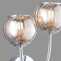 Arta 2 Light Chrome Wall Light -Dunelm Cheap Lighting Store 1000137352 alt02