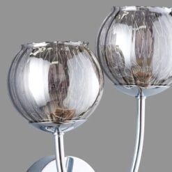 Arta 2 Light Chrome Wall Light -Dunelm Cheap Lighting Store 1000137352 alt03