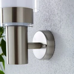 Adoni Steel Outdoor Wall Light -Dunelm Cheap Lighting Store 1000137364 alt02