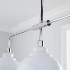 Galley 3 Light Diner Ceiling Light -Dunelm Cheap Lighting Store 1000158457 alt02