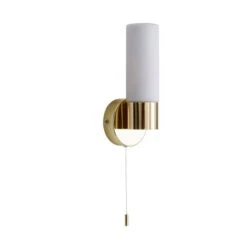 Porto Bathroom Wall Light Brass -Dunelm Cheap Lighting Store 1000182551 alt05