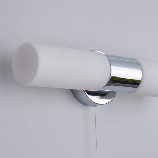 Porto Bathroom 2 Light Wall Light Chrome 3 Porto Bathroom 2 Light Wall Light Chrome - Image 3