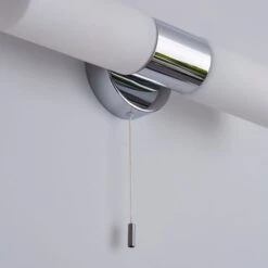 Porto Bathroom 2 Light Wall Light Chrome 11 Porto Bathroom 2 Light Wall Light Chrome -Dunelm Cheap Lighting Store 1000182581 alt03