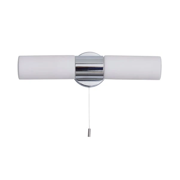 Porto Bathroom 2 Light Wall Light Chrome 5 Porto Bathroom 2 Light Wall Light Chrome - Image 5