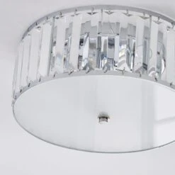 Tropez Bathroom Flush Ceiling Light -Dunelm Cheap Lighting Store 1000182589 alt03