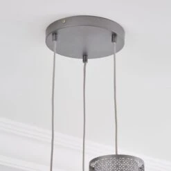 Vienna 3 Light Cluster Ceiling Light -Dunelm Cheap Lighting Store 1000182961 alt03