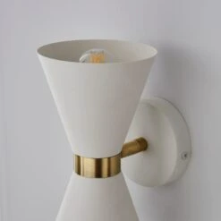 Archie Retro Head Dual Lit Wall Light -Dunelm Cheap Lighting Store 1000183020 alt02