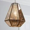 Bemus Mercury Glass Easy Fit Pendant Shade