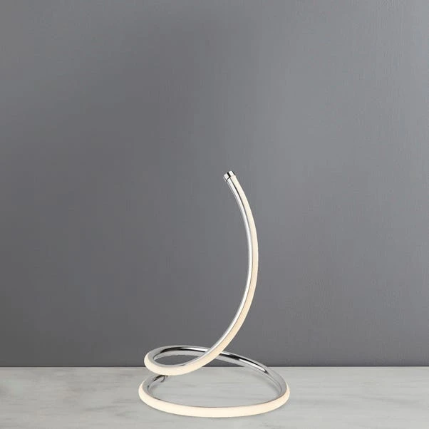 Roccaraso Integrated LED Swirl Table Lamp 2 Roccaraso Integrated LED Swirl Table Lamp - Image 2