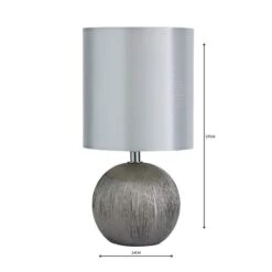 Adana Mini Ceramic Ivory Touch Dimmable Table Lamp -Dunelm Cheap Lighting Store 30624156 alt05