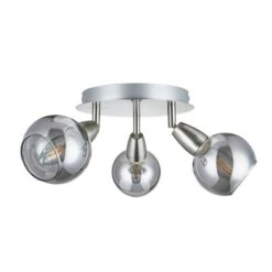 Tia 3 Light Semi Flush Spotlight -Dunelm Cheap Lighting Store 30647892 alt05