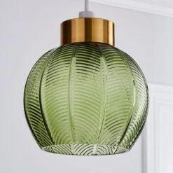 Colleen Glass Easy Fit Pendant Shade 27 Colleen Glass Easy Fit Pendant Shade -Dunelm Cheap Lighting Store 30671315 alt01