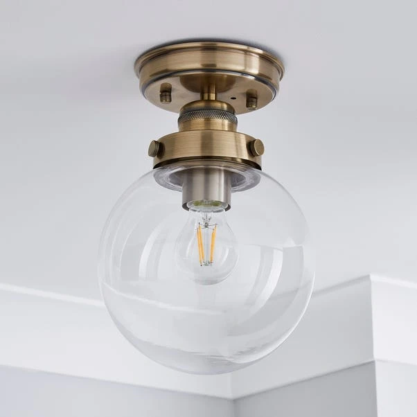 Broden Bathroom Flush Ceiling Light 2 Broden Bathroom Flush Ceiling Light - Image 2