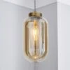 Safi Mesh Antique Brass Pendant Light