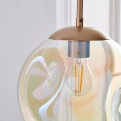 Alexis Glass Pendant Light -Dunelm Cheap Lighting Store 30713727 alt02