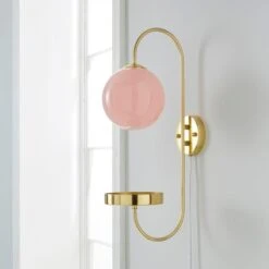 Gigi Plug In Wall Light With Shelf -Dunelm Cheap Lighting Store 30713788 alt01