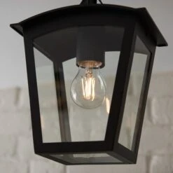 Leese Outdoor Semi Flush Porch Light -Dunelm Cheap Lighting Store 30730474 alt02