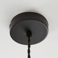 Voyager Smoked Glass Pendant Light -Dunelm Cheap Lighting Store 30730518 alt03