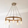 Shelley Rope 5 Light Hoop Ceiling Light