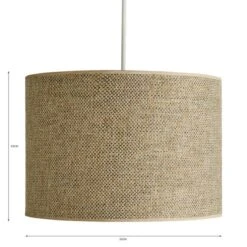 Ambra Drum Lamp Shade -Dunelm Cheap Lighting Store 30730591 alt07