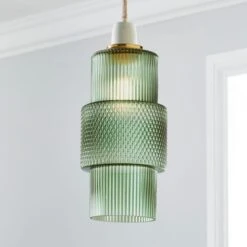 Elena Easy Fit Pendant Shade -Dunelm Cheap Lighting Store 30731119