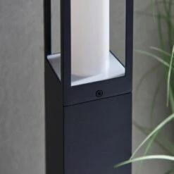 Black Rectangle PIR Outdoor Floor Path Light -Dunelm Cheap Lighting Store 30731150 alt03