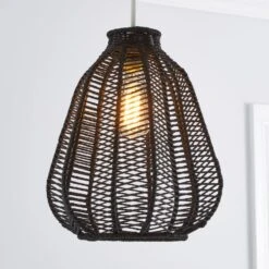 Kylo Woven String Easy Fit Pendant Shade 15 Kylo Woven String Easy Fit Pendant Shade -Dunelm Cheap Lighting Store 30731225