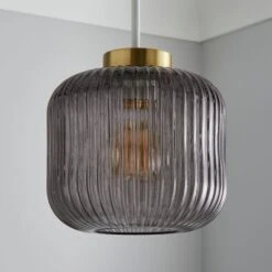 Riley Easy Fit Pendant Shade -Dunelm Cheap Lighting Store 30752939 alt01