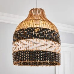 Yanha Rattan Easy Fit Pendant Shade