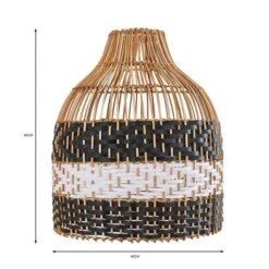 Yanha Rattan Easy Fit Pendant Shade -Dunelm Cheap Lighting Store 30753427 alt07