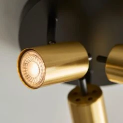 Carter 3 Light Semi Flush Spotlight 18 Carter 3 Light Semi Flush Spotlight -Dunelm Cheap Lighting Store 30754821 alt04