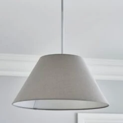Luna Conical Lamp Shade -Dunelm Cheap Lighting Store 30755332 alt01