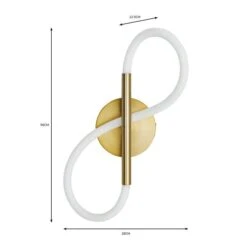 Flexi Integrated LED Wall Light -Dunelm Cheap Lighting Store 30755728 alt07