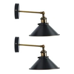 Set Of 2 Logan Grey Industrial Wall Light -Dunelm Cheap Lighting Store 30762320 alt05