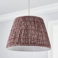 Dash Ruched Tapered Lamp Shade 25 Dash Ruched Tapered Lamp Shade -Dunelm Cheap Lighting Store 30770090 alt02