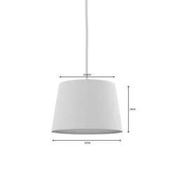 Ava Tapered Lamp Shade -Dunelm Cheap Lighting Store 30771026 alt04