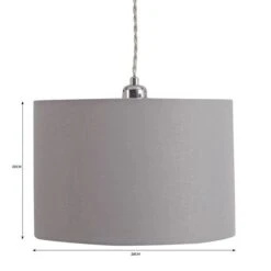 Luna Drum Lamp Shade 21 Luna Drum Lamp Shade -Dunelm Cheap Lighting Store 30771039