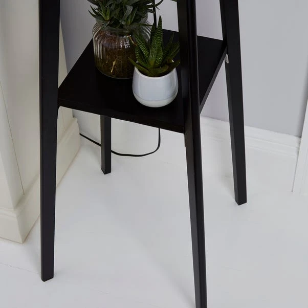 Beaumont Plant Stand Wooden Floor Lamp 10 Beaumont Plant Stand Wooden Floor Lamp - Image 10