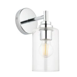 Fryer Chrome Bathroom Wall Light 12 Fryer Chrome Bathroom Wall Light -Dunelm Cheap Lighting Store 30789841 alt05