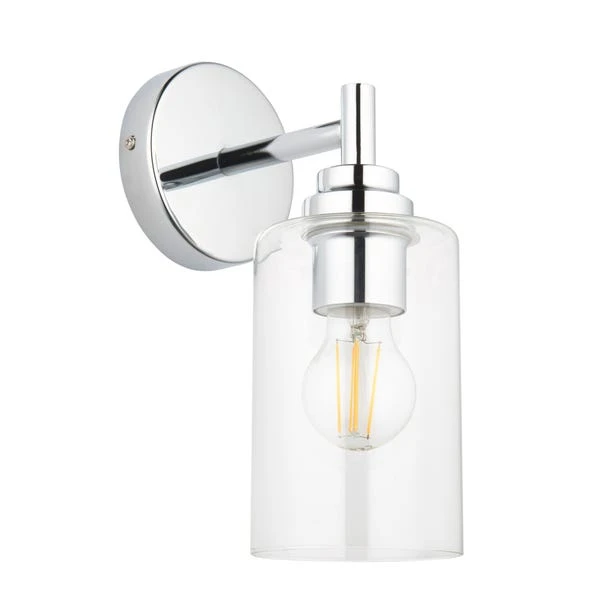 Fryer Chrome Bathroom Wall Light 6 Fryer Chrome Bathroom Wall Light - Image 6