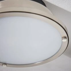 Barton Bathroom Flush Ceiling Light 29 Barton Bathroom Flush Ceiling Light -Dunelm Cheap Lighting Store 30789852 alt02