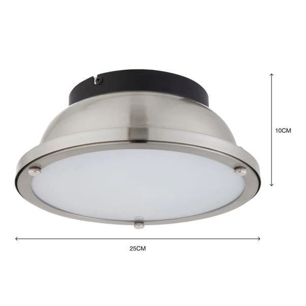 Barton Bathroom Flush Ceiling Light 14 Barton Bathroom Flush Ceiling Light - Image 14