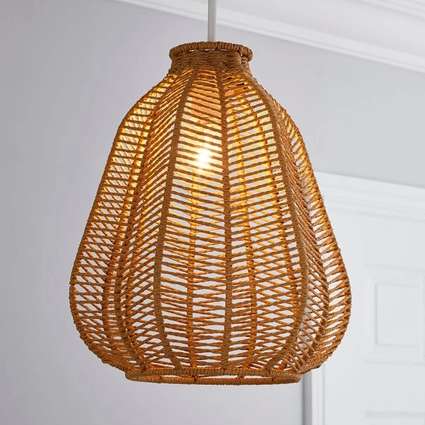 Kylo Woven String Easy Fit Pendant Shade 1 Kylo Woven String Easy Fit Pendant Shade