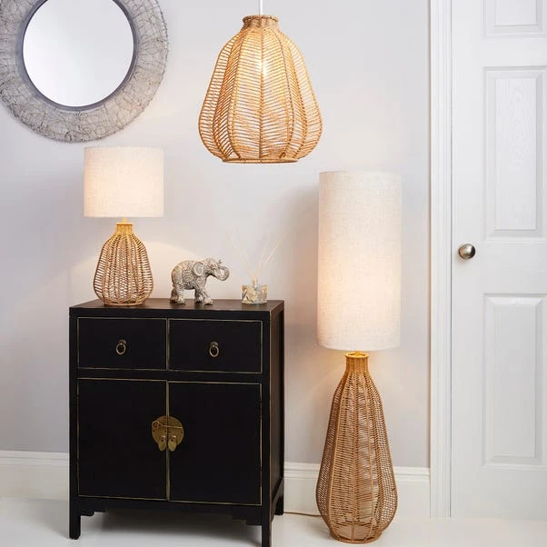 Kylo Woven String Easy Fit Pendant Shade 4 Kylo Woven String Easy Fit Pendant Shade - Image 4