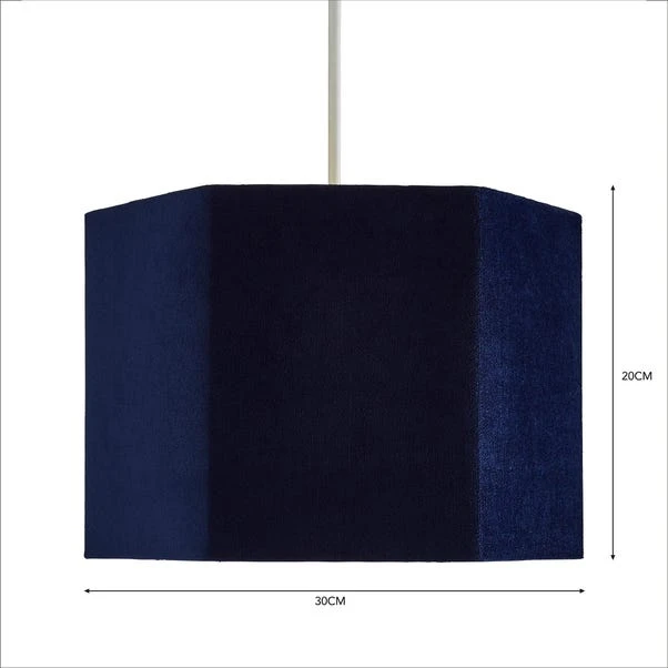 Mona Hexagonal Lamp Shade 2 Mona Hexagonal Lamp Shade - Image 2