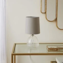 Cherie Glass Table Lamp -Dunelm Cheap Lighting Store 30796795 alt01