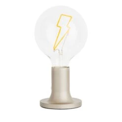 Lightning Bolt Bulb Table Lamp -Dunelm Cheap Lighting Store 30798515 alt04